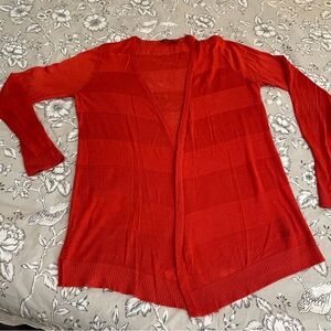 The Limited Orange light knit cardigan